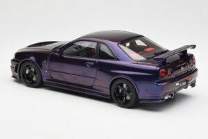 Nissan Skyline GT-R R34 NISMO Z-Tune Midnight Paars III AUTOart 1:18 77464 Composiet — afbeelding 7 van 8