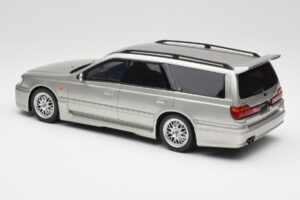 Nissan Stagea Autech WC34 260RS Sonic Silver Otto 1:18 OT471 Hars — afbeelding 5 van 6