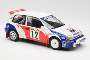 Nissan Sunny GTI-R T. Makinen / S. Harjanne Rally Monte Carlo 1992 Otto 1:18 OT461 Hars — afbeelding 4 van 6