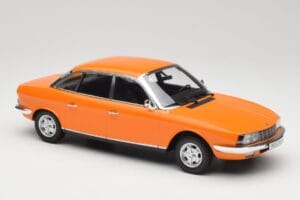 NSU Ro80 Oranje Minichamps 1:18 151015401 Metaal — afbeelding 4 van 6
