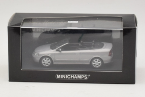 Opel Astra G Cabriolet Grey Metallic Minichamps 1:43 ASTRA001 Metaal — afbeelding 4 van 4
