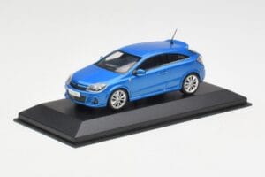 Opel Astra G OPC Blue Metallic Minichamps 1:43 403045223 Metaal — afbeelding 2 van 4