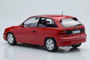 Opel Astra F GSi Rood Norev 1:18 183672 Metaal — afbeelding 5 van 6