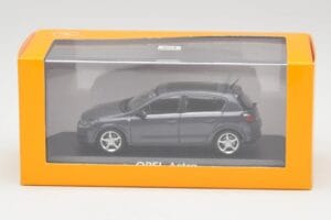 Opel Astra H Donkerblauw Minichamps 1:43 B24910027-A1 Metaal — afbeelding 4 van 4