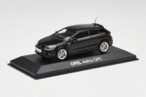 Opel Astra H OPC Zwart Minichamps 1:43 90399890 Metaal — afbeelding 2 van 4