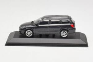 Opel Astra H Stationwagen Donkergrijs Minichamps 1:43 ASTRA002 Metaal