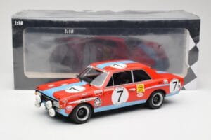 Opel Commodore A #7 N. Joossens / J. Marshall Steinmetz 24 Hours of Spa 1972 Minichamps 1:18 155724607 Metaal — afbeelding 6 van 6