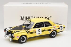 Opel Commodore A Steinmetz #9 J. Haxhe / P. Toussaint 24 Hours of Spa 1970 Minichamps 1:18 107704609 Metaal — afbeelding 6 van 6