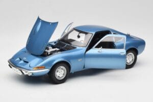 Opel GT Blauw Minichamps 1:18 180049020 Metaal — afbeelding 2 van 8