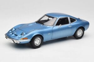 Opel GT Blauw Minichamps 1:18 180049020 Metaal