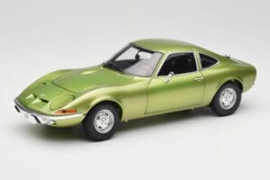 Opel GT Green Metallic Minichamps 1:18 180049029 Metaal