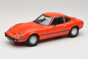 Opel GT/J Rood Minichamps 1:18 180049028 Metaal