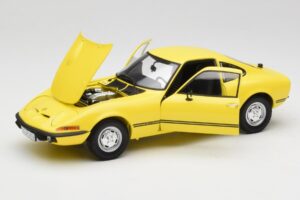 Opel GT/J Geel Minichamps 1:18 180049021 Metaal — afbeelding 2 van 8