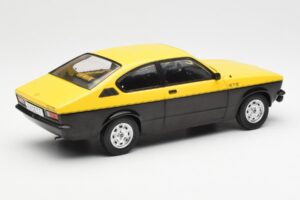 Opel Kadett C GT/E Zwart Geel MCG 1:18 MCG18190 Metaal — afbeelding 2 van 6