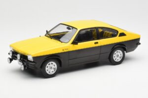 Opel Kadett C GT/E Zwart Geel MCG 1:18 MCG18190 Metaal