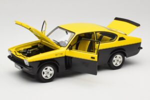 Opel Kadett C GT/E Geel & Zwart Minichamps 1:18 180045521 Metaal — afbeelding 2 van 8
