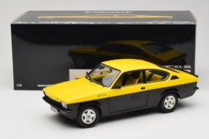 Opel Kadett C GT/E Geel & Zwart Minichamps 1:18 180045521 Metaal — afbeelding 8 van 8