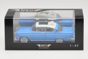 Opel Kapitan P1 Blauw NEO 1:43 NEO43940 Hars — afbeelding 4 van 4