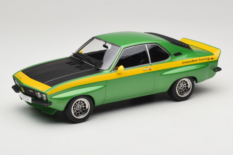Opel Manta A Irmscher Metallic Groen MCG 1:18 MCG18425 Metaal