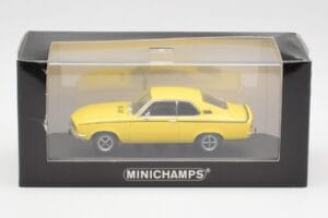 Opel Manta A SR Geel Minichamps 1:43 400045502 Metaal — afbeelding 4 van 4