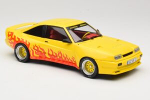 Opel Manta B Mattig Geel met Vlam MCG 1:18 MCG18115 Metaal — afbeelding 4 van 6