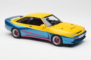 Opel Manta Geel Blauw BoS Models 1:18 BOS279 Metaal — afbeelding 4 van 6