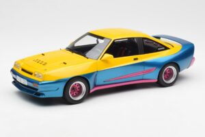 Opel Manta Geel Blauw BoS Models 1:18 BOS279 Metaal