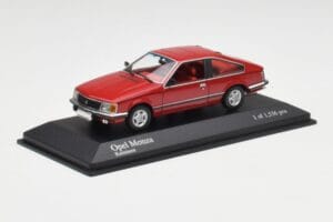 Opel Monza A Rood Minichamps 1:43 400045121 Metaal — afbeelding 2 van 4