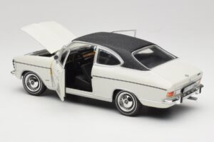 Opel Olympia A Coupe Wit Zwart Revell 1:18 8446 Metaal — afbeelding 5 van 8