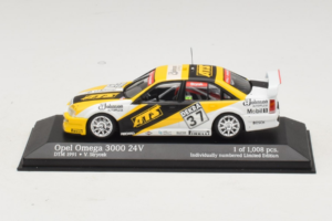 Opel Omega 3000 24V #37 K-H. Strycek DTM 1991 Minichamps 1:43 400914437 Metaal