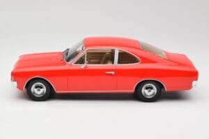 Opel Rekord C Coupe Rood Minichamps 1:18 107047020 Hars — afbeelding 3 van 6