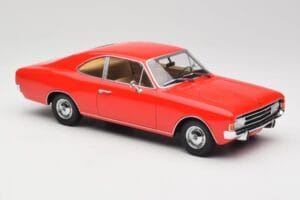 Opel Rekord C Coupe Rood Minichamps 1:18 107047020 Hars — afbeelding 4 van 6