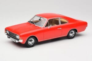 Opel Rekord C Coupe Rood Minichamps 1:18 107047020 Hars