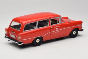 Opel Rekord P1 Caravan Feuerwehr Neuenkirchen Minichamps 1:18 180043291 Metaal — afbeelding 3 van 8