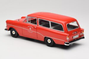 Opel Rekord P1 Caravan Feuerwehr Neuenkirchen Minichamps 1:18 180043291 Metaal — afbeelding 7 van 8