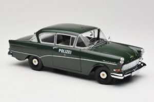 Opel Rekord P1 Polizei Minichamps 1:18 180043290 Metaal — afbeelding 6 van 8