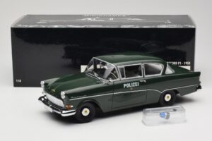 Opel Rekord P1 Polizei Minichamps 1:18 180043290 Metaal — afbeelding 8 van 8