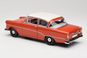 Opel Rekord P1 Rood Minichamps 1:18 180043201 Metaal — afbeelding 7 van 8