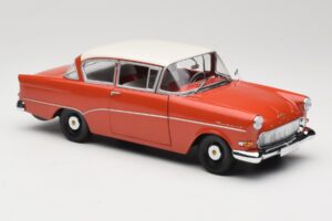 Opel Rekord P1 Rood Minichamps 1:18 180043201 Metaal — afbeelding 6 van 8