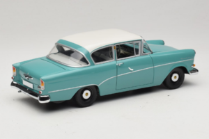 Opel Rekord P1 Turquoise Blauw Minichamps 1:18 180043200 Metaal — afbeelding 3 van 8