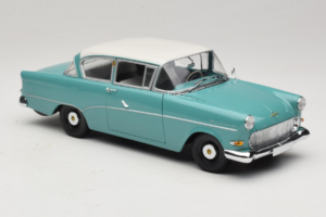 Opel Rekord P1 Turquoise Blauw Minichamps 1:18 180043200 Metaal — afbeelding 6 van 8