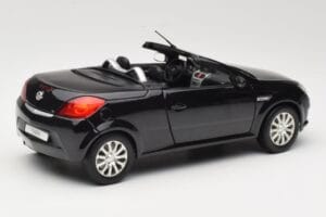 Opel Tigra TwinTop B Zwart Norev 1:18 183600 Metaal — afbeelding 3 van 8