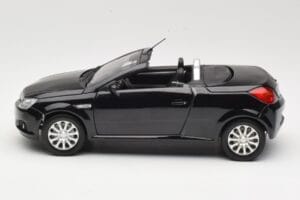 Opel Tigra TwinTop B Zwart Norev 1:18 183600 Metaal — afbeelding 4 van 8