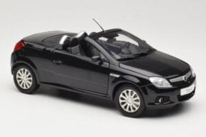 Opel Tigra TwinTop B Zwart Norev 1:18 183600 Metaal — afbeelding 6 van 8