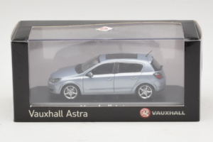 Opel Astra H Blue Metallic Minichamps 1:43 ASTRA004 Metaal — afbeelding 4 van 4