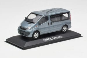 Opel Vivaro A Blauwgrijs Minichamps 1:43 VIVARO001 Metaal — afbeelding 2 van 4