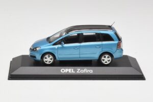 Opel Zafira A Star Blauw Minichamps 1:43 B24910027Z Metaal