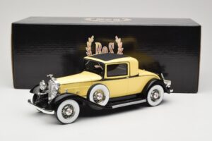 Packard 902 Standard Eight Coupe Geel BoS Models 1:18 BOS276 Hars — afbeelding 6 van 6