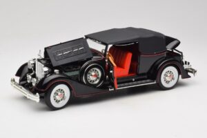 Packard Cabriolet Zwart Anson 1:18 30397 Metaal — afbeelding 2 van 8
