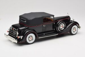 Packard Cabriolet Zwart Anson 1:18 30397 Metaal — afbeelding 3 van 8